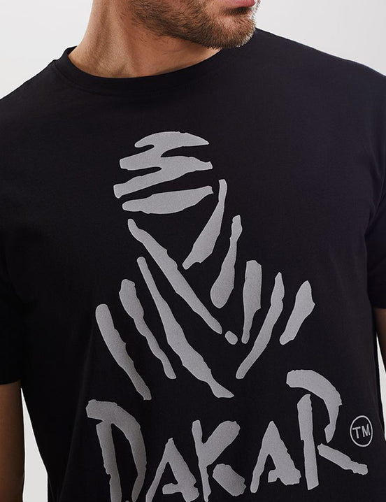 T-Shirt Dakar Logo (groß) - schwarz