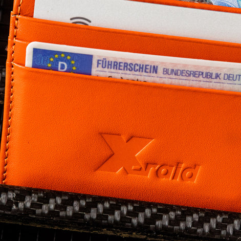 X-raid Kartenetui mit Kartenfächern