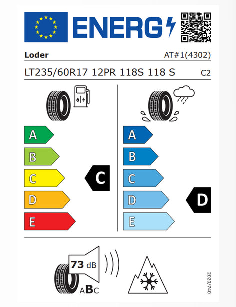 LODER AT#1 235/60 R17 Reifen M+S