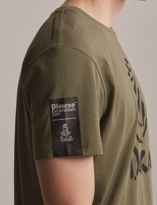 T-Shirt Dakar LOGO Khaki (DKR LOGO 123)