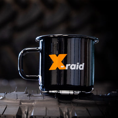 X-raid Tasse - Emaille Becher