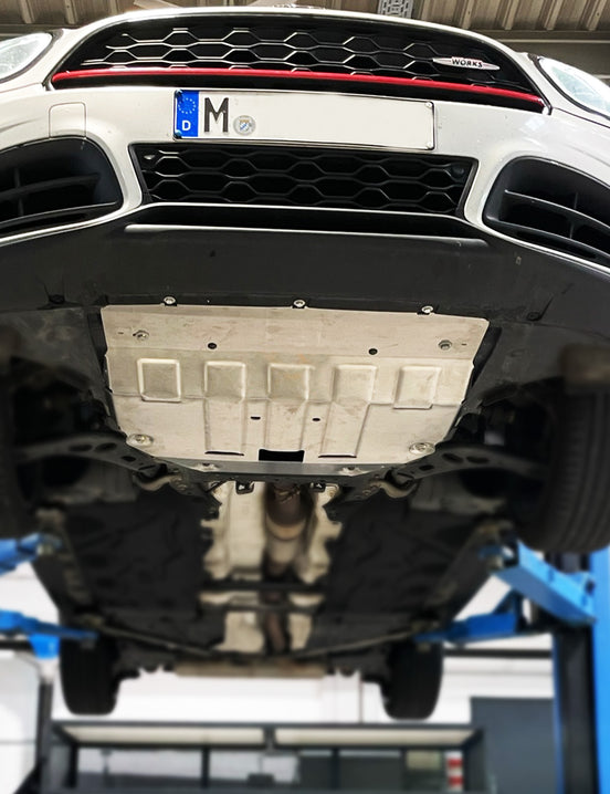 Unterfahrschutz aus Aluminium für Mini Countryman F60 (ab 2016)