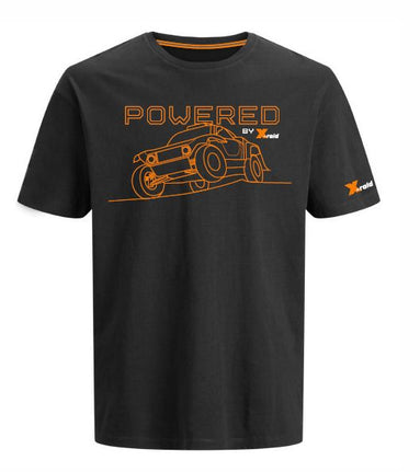 powered by X-raid T-Shirt - Motiv Buggy