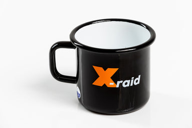 X-raid Tasse - Emaille Becher