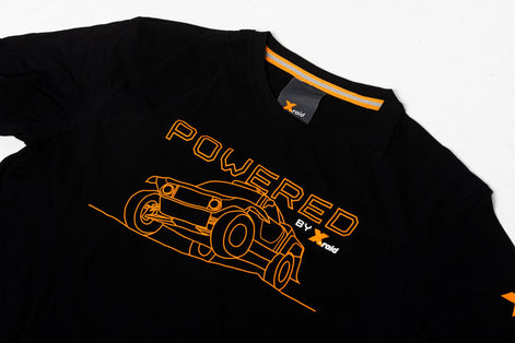 powered by X-raid T-Shirt - Motiv Buggy